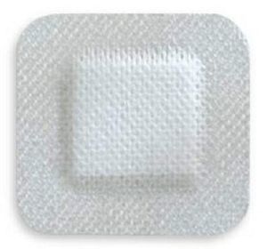 Case of 120 Island Dressings. Adhesive Dressings 4" x 4" for Wound Protection. Non-Sterile NonWoven Gauze Dressings with Non-Adherent Island Pad. Sing