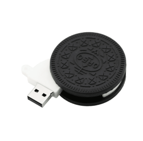Creative Gift Sandwich Cookie USB Flash Drive (size: 1style-4GB)
