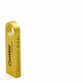 USB Flash Disk 2.0 CeaMere 8GB 16GB 32GB 64GB (size: Golden-32GB)