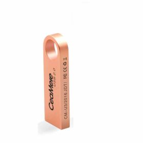 USB Flash Disk 2.0 CeaMere 8GB 16GB 32GB 64GB (size: Rose gold-128GB)