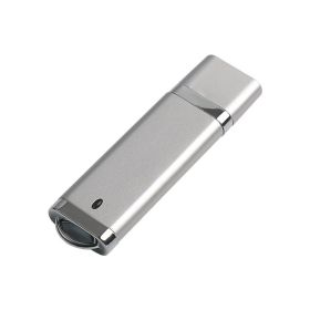 Plastic Creative U Disk Advertising Free U Disk (size: Silver-4GB)
