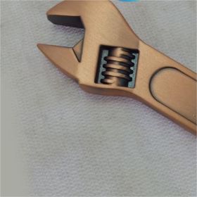 Metal Wrench U Disk Enterprise Business Conference Gift Double-headed Plum Blossom Activity (size: Red Copper-4GB)